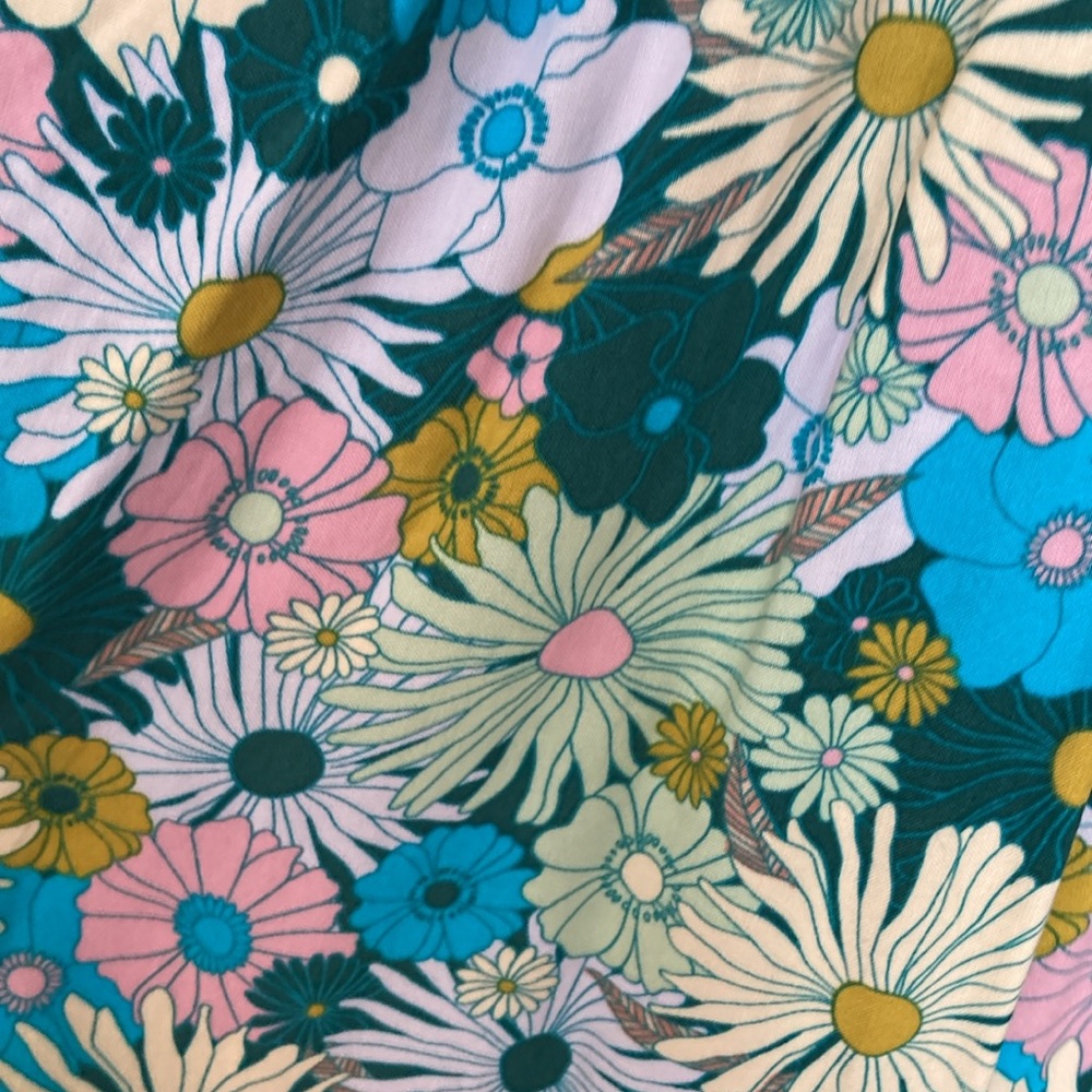 3/$24 SO dress Halter neck swing mini dress floral print dress boho M jr - Picture 14 of 17